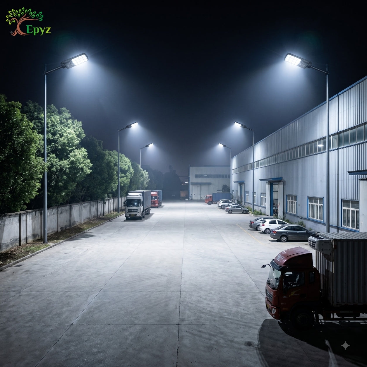 600 WATT SOLAR STREET LIGHT WITH (720 LEDS)