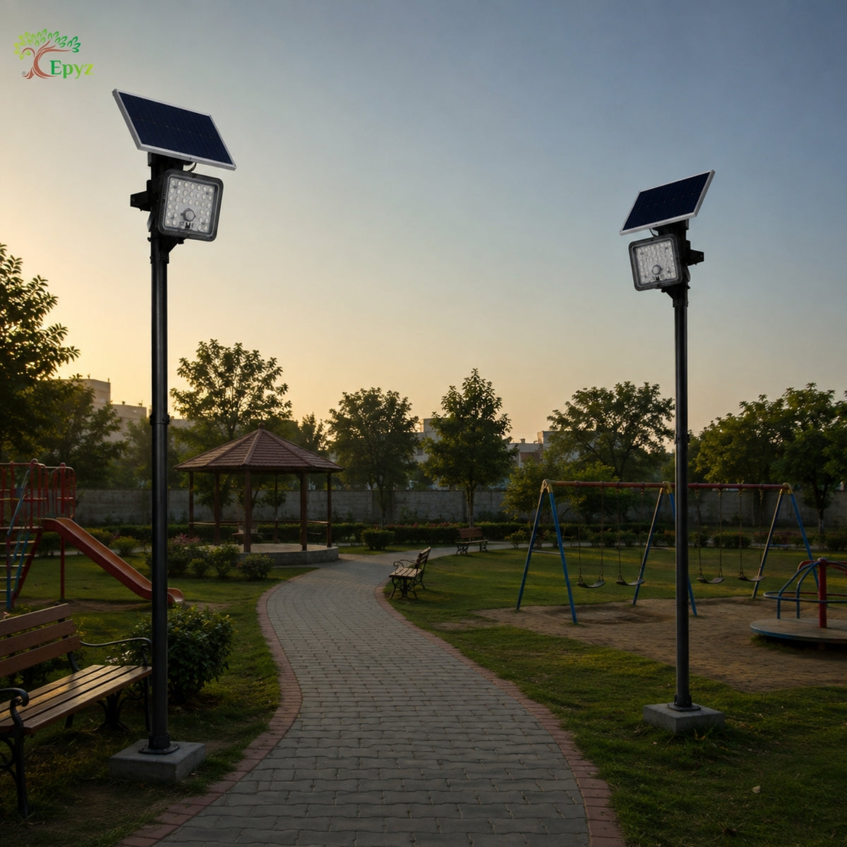 400 WATT SOLAR FLOOD LIGHT WITH MOTION SENSOR (101 LED)