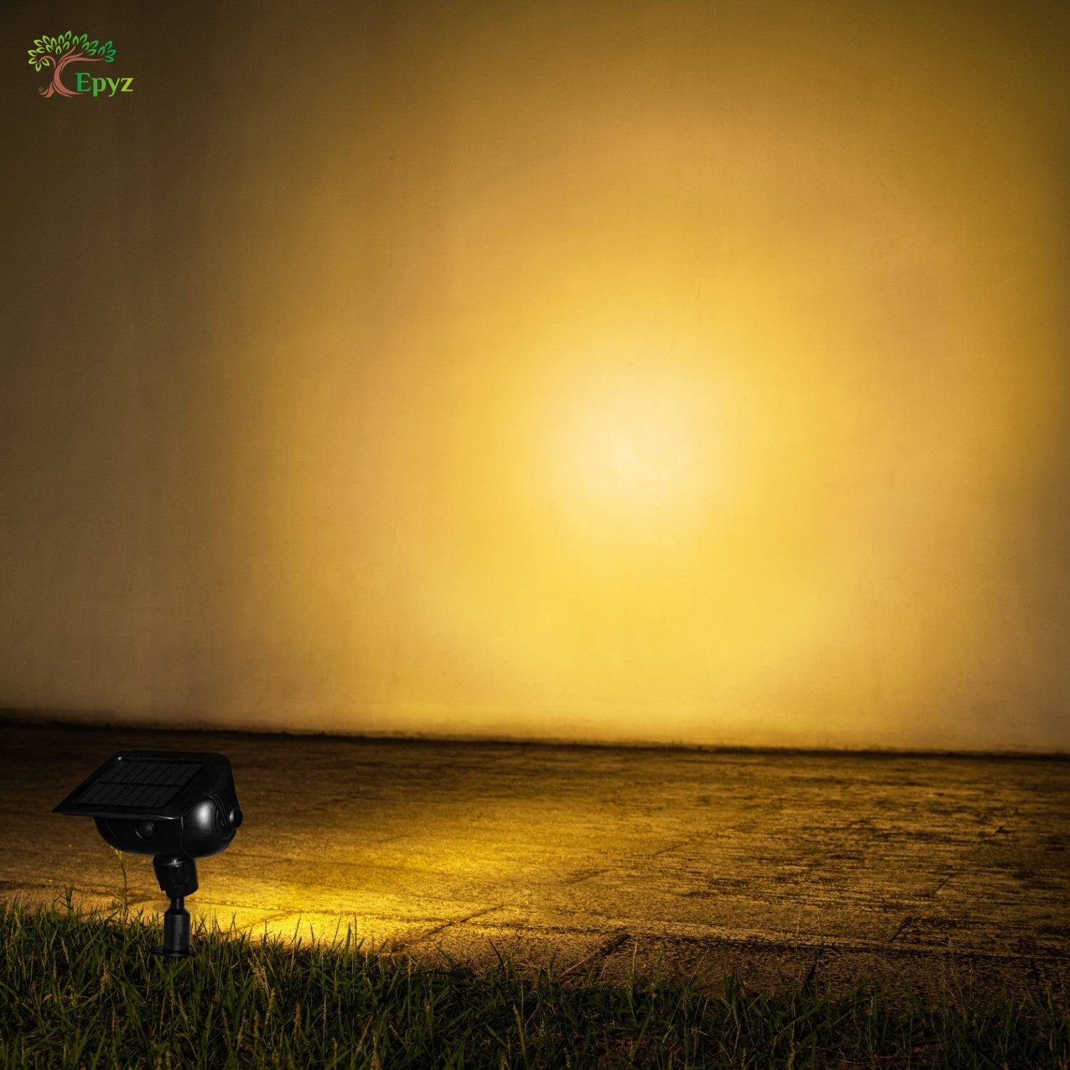 SOLAR SPOT LIGHT FOR PATHWAY & GARDEN (WARM & WHITE COLOUR)