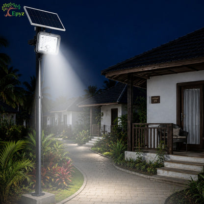 400 WATT SOLAR FLOOD LIGHT WITH MOTION SENSOR (101 LED)