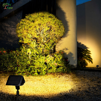 SOLAR SPOT LIGHT FOR PATHWAY & GARDEN (WARM & WHITE COLOUR)