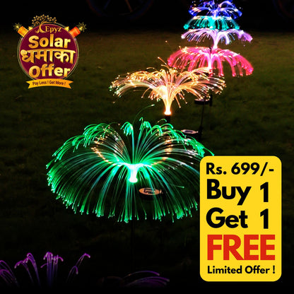 Jellyfish Solar Light For Outdoor (Buy 1 Get 1 Free !)