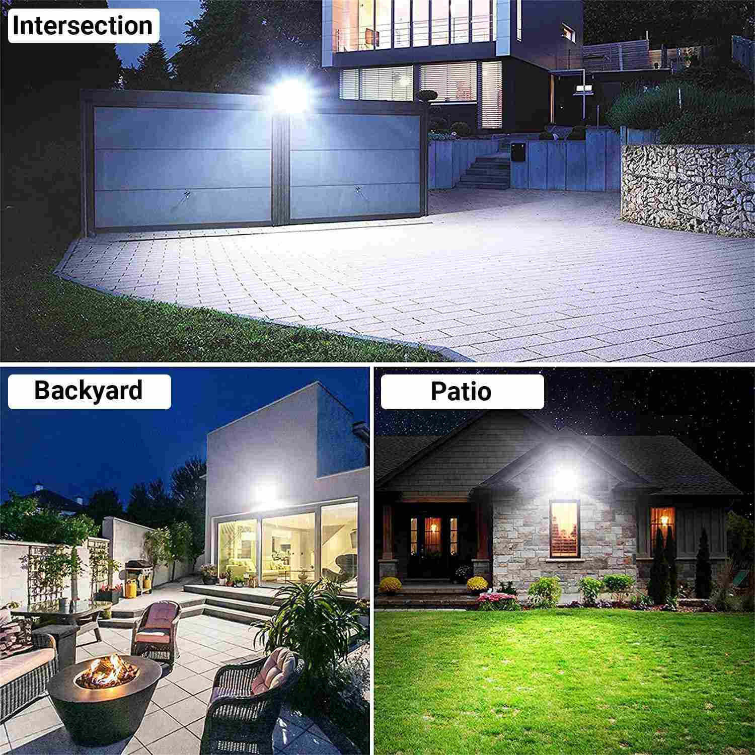 100Watt Solar Flood Light Outdoor Waterproof with Remote Control