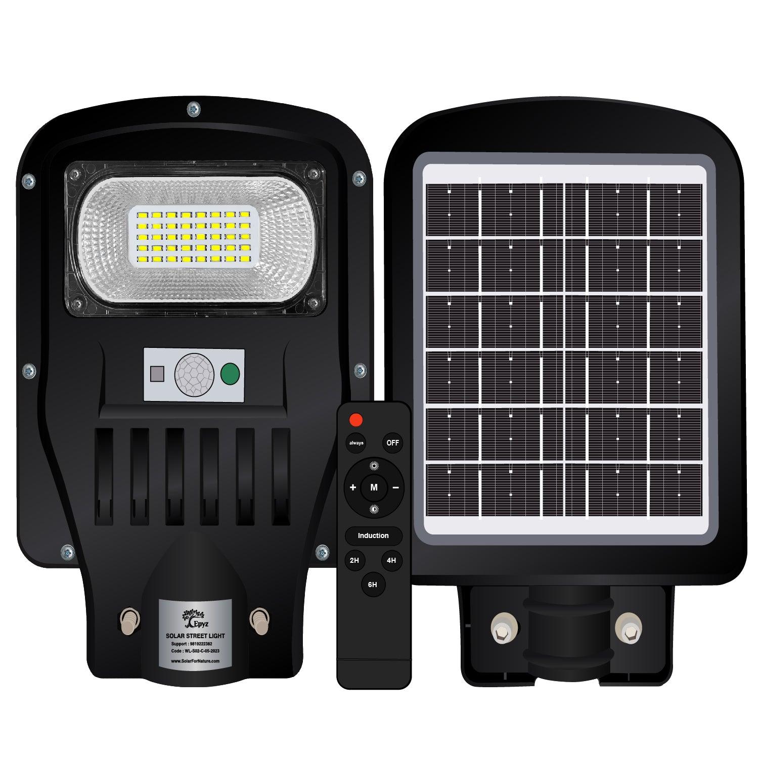 50 Watt Solar Street Light | Solar Street Light Without Pole