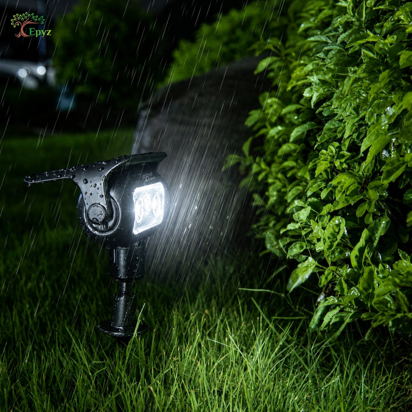SOLAR SPOT LIGHT FOR PATHWAY & GARDEN (WARM & WHITE COLOUR)