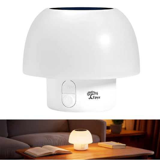 SOLAR TABLE LAMP (WARM WHITE AND RGB LED)