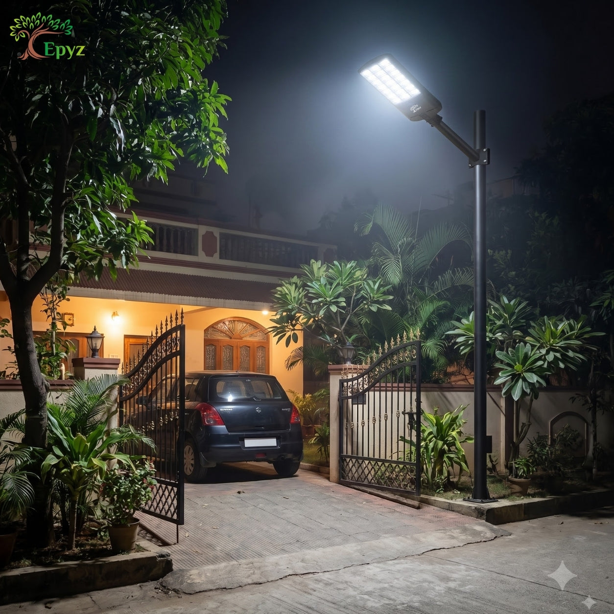 600 WATT SOLAR STREET LIGHT WITH (720 LEDS)