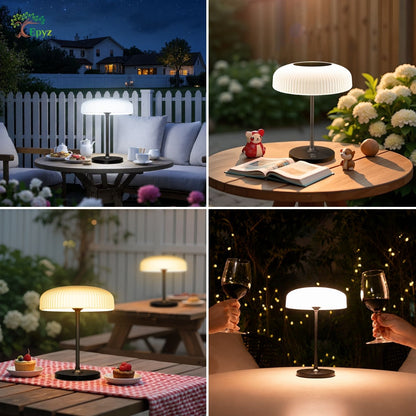SOLAR LED TABLE LAMP TOUCH AND GESTURE CONTROL & 3 MODES