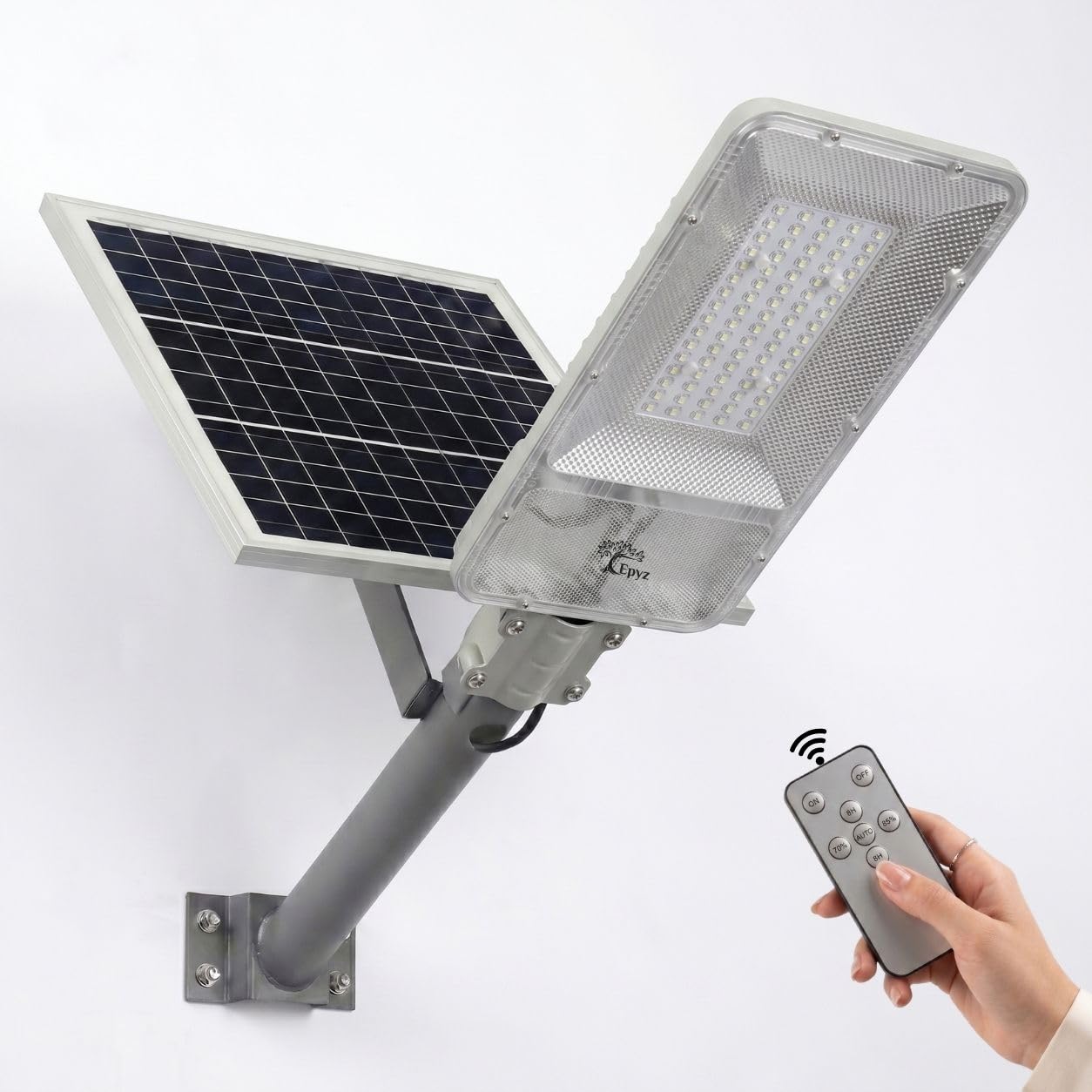 300 WATT SEMI-INTEGRATED SOLAR STREET LIGHT WITH ALUMINIUM BODY (128 LED )