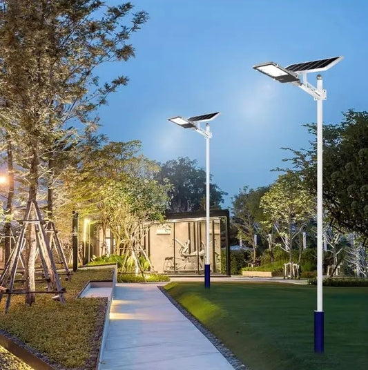 semi integrated solar street lights