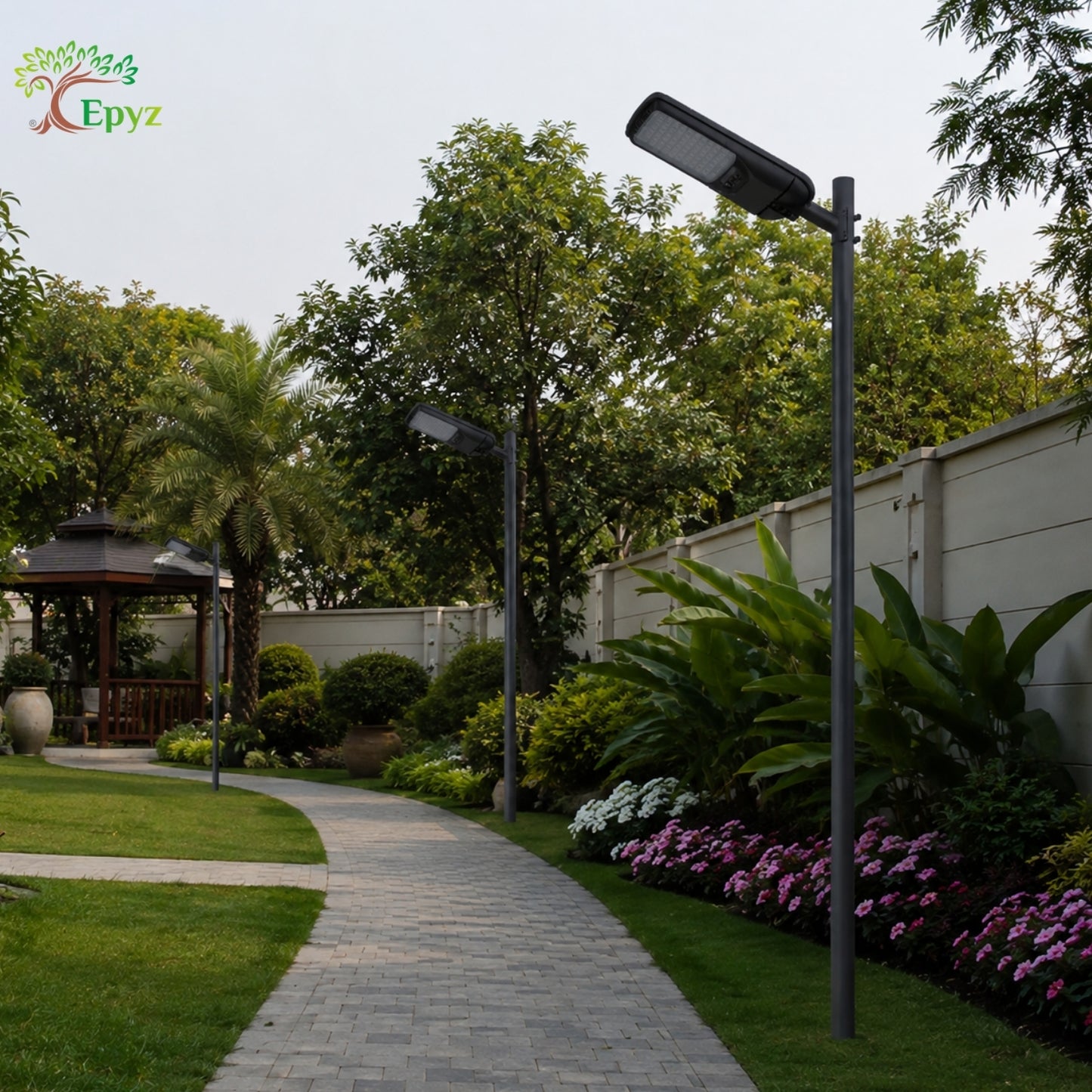 100 WATT SOLAR STREET LIGHT WITH OPTICAL LENS & (110 LED)