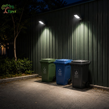 100 WATT SOLAR STREET LIGHT WITH OPTICAL LENS & (110 LED)