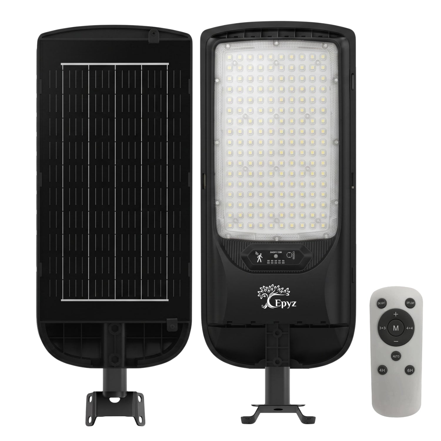 200 WATT SOLAR STREET LIGHT WITH OPTICAL LENS & (170 LED)