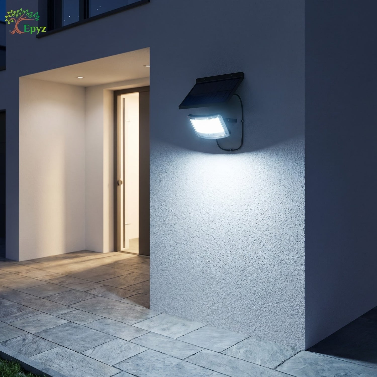 50W SOLAR FLOOD LIGHT WITH OPTICAL LENS LED