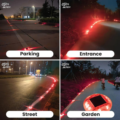 SOLAR ROAD STUD LIGHT 10-LED