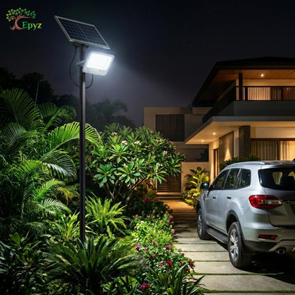 200 WATT SOLAR FLOOD LIGHT WITH ALUMINIUM BODY