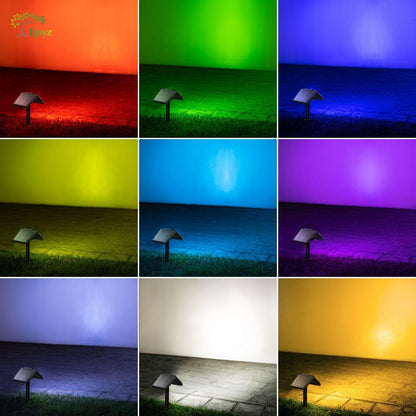 SOLAR SPOT LIGHT 30LED RGB LIGHT