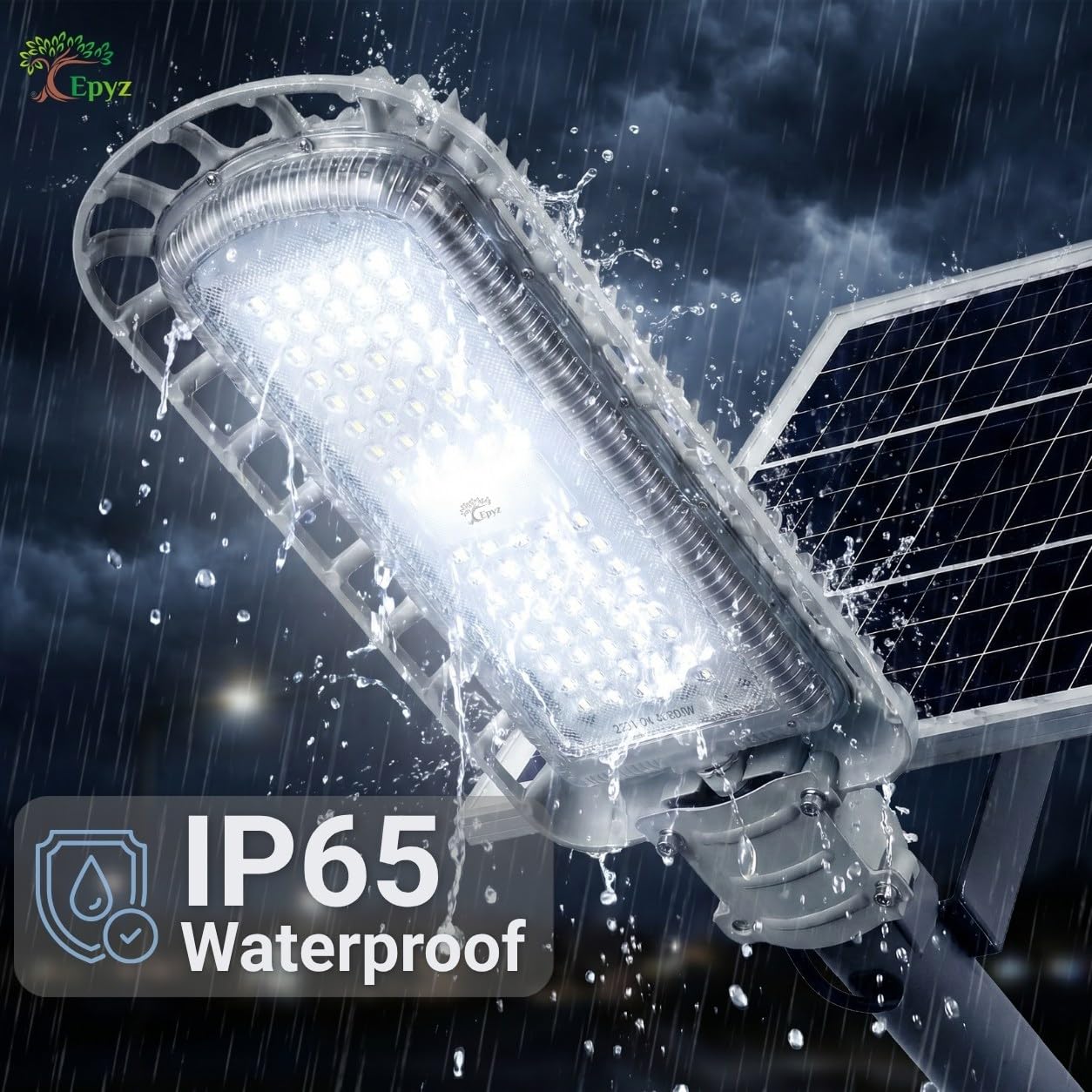 200 WATT SEMI-INTEGRATED SOLAR STREET LIGHT WITH ALUMINIUM BODY