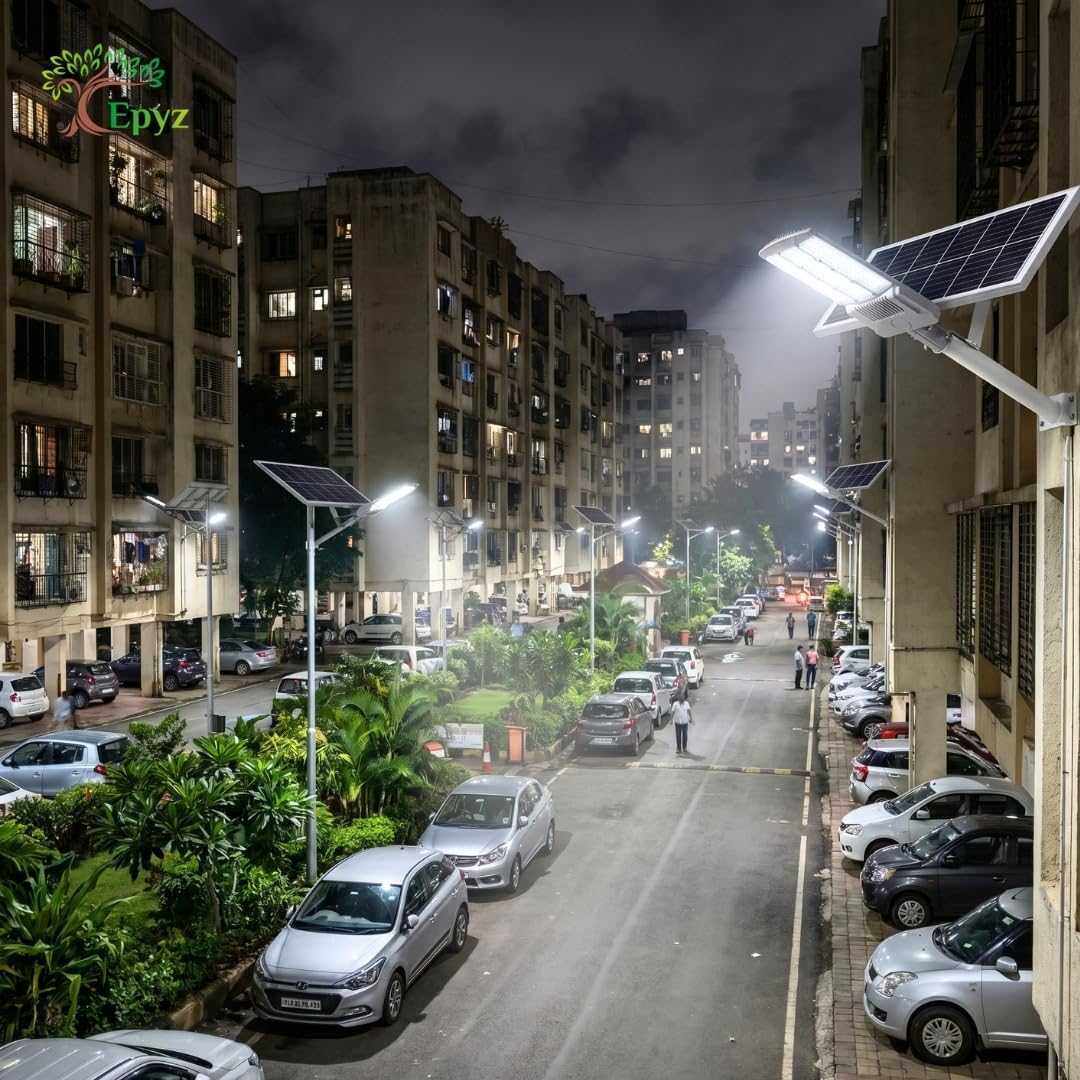 300 WATT SEMI-INTEGRATED SOLAR STREET LIGHT WITH ALUMINIUM BODY ( 144 LED )