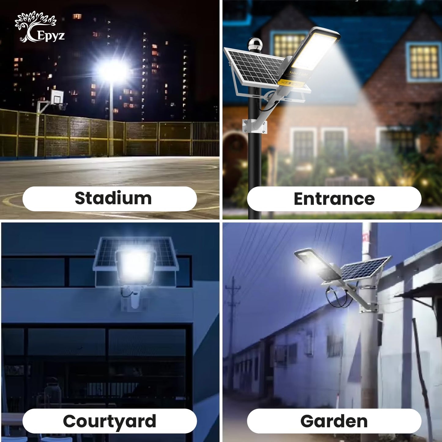 200 WATT SEMI-INTEGRATED SOLAR STREET LIGHT ALUMINIUM BODY