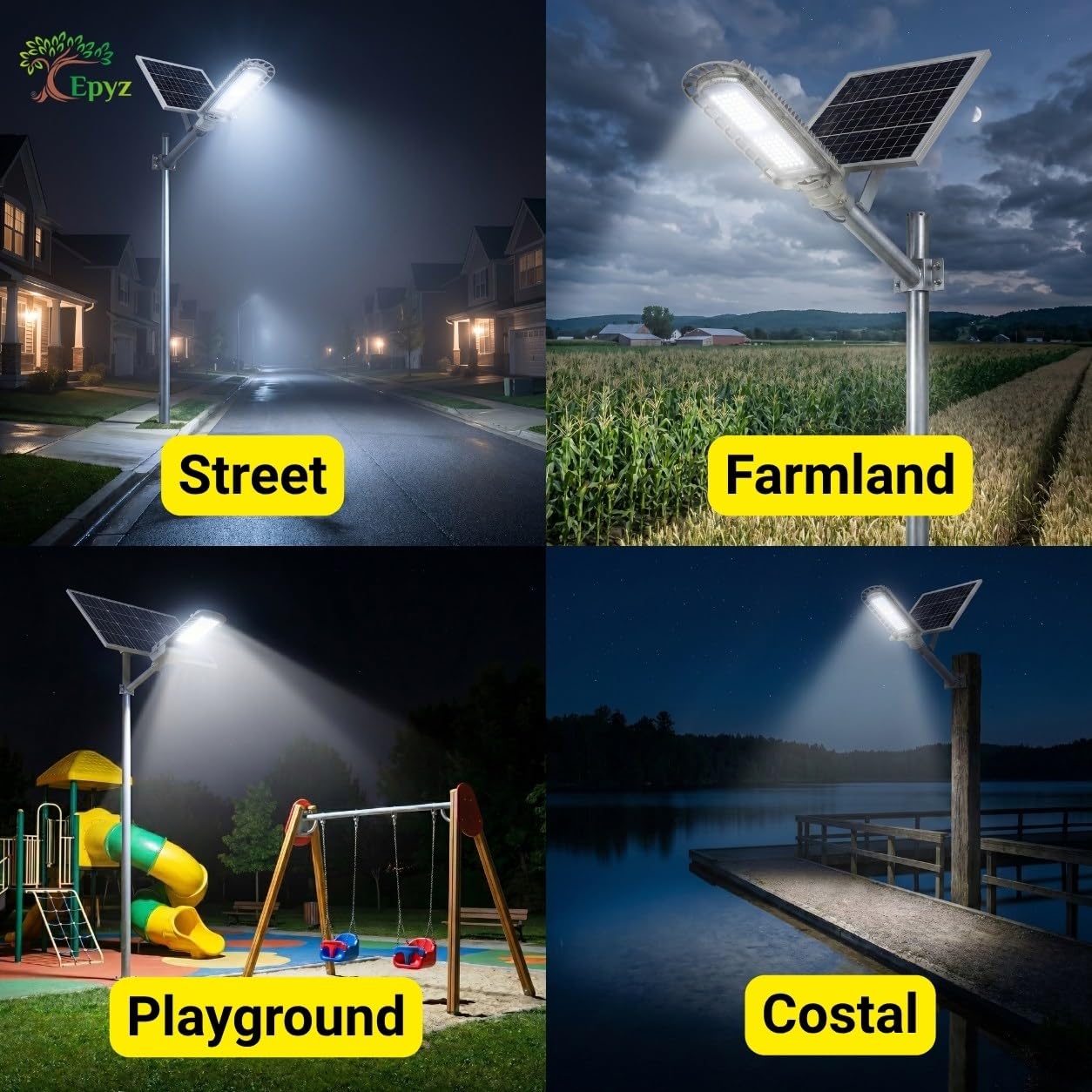 200 WATT SEMI-INTEGRATED SOLAR STREET LIGHT WITH ALUMINIUM BODY