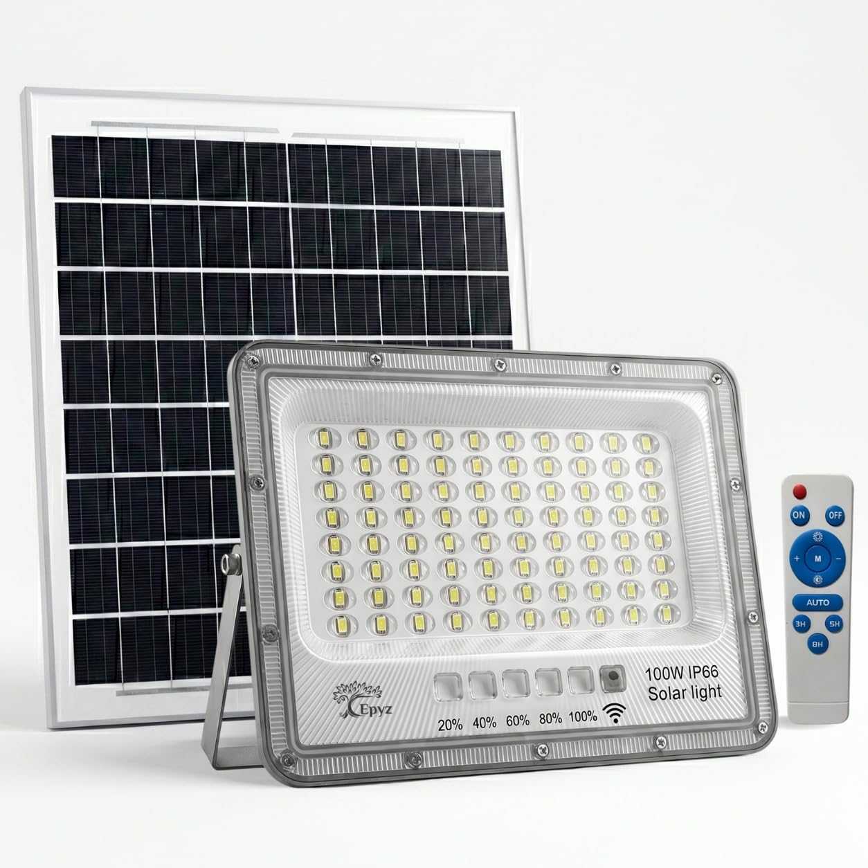 100WATT SOLAR FLOOD LIGHT WITH ALUMINIUM BODY