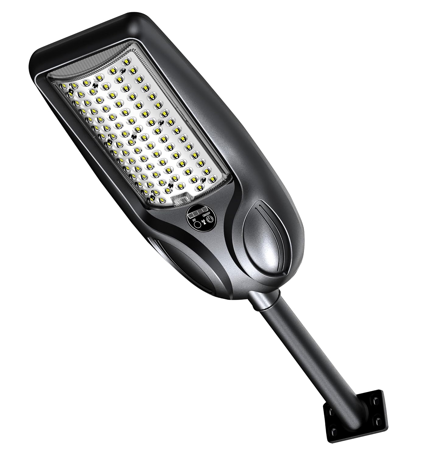 80WATT SOLAR STREET LIGHT WITH OPTICAL LENS LED