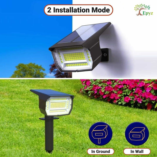 Solar Spot Light for Garden – Waterproof 29 LED Color Changing Light (Buy 1 Get 1 Free)