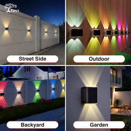 Solar wall light