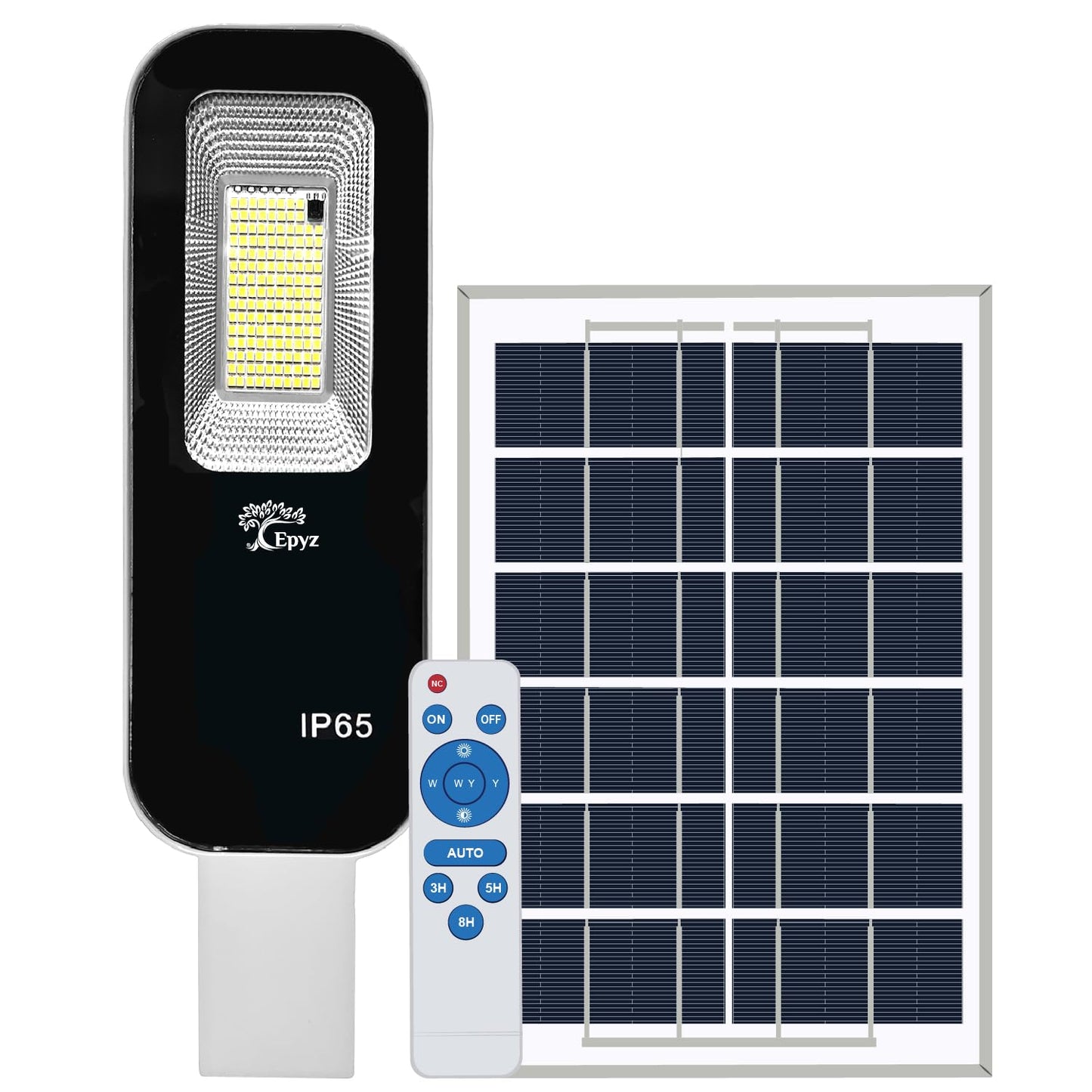 50 WATT SEMI-INTEGRATED SOLAR STREET LIGHT ALUMINIUM BODY