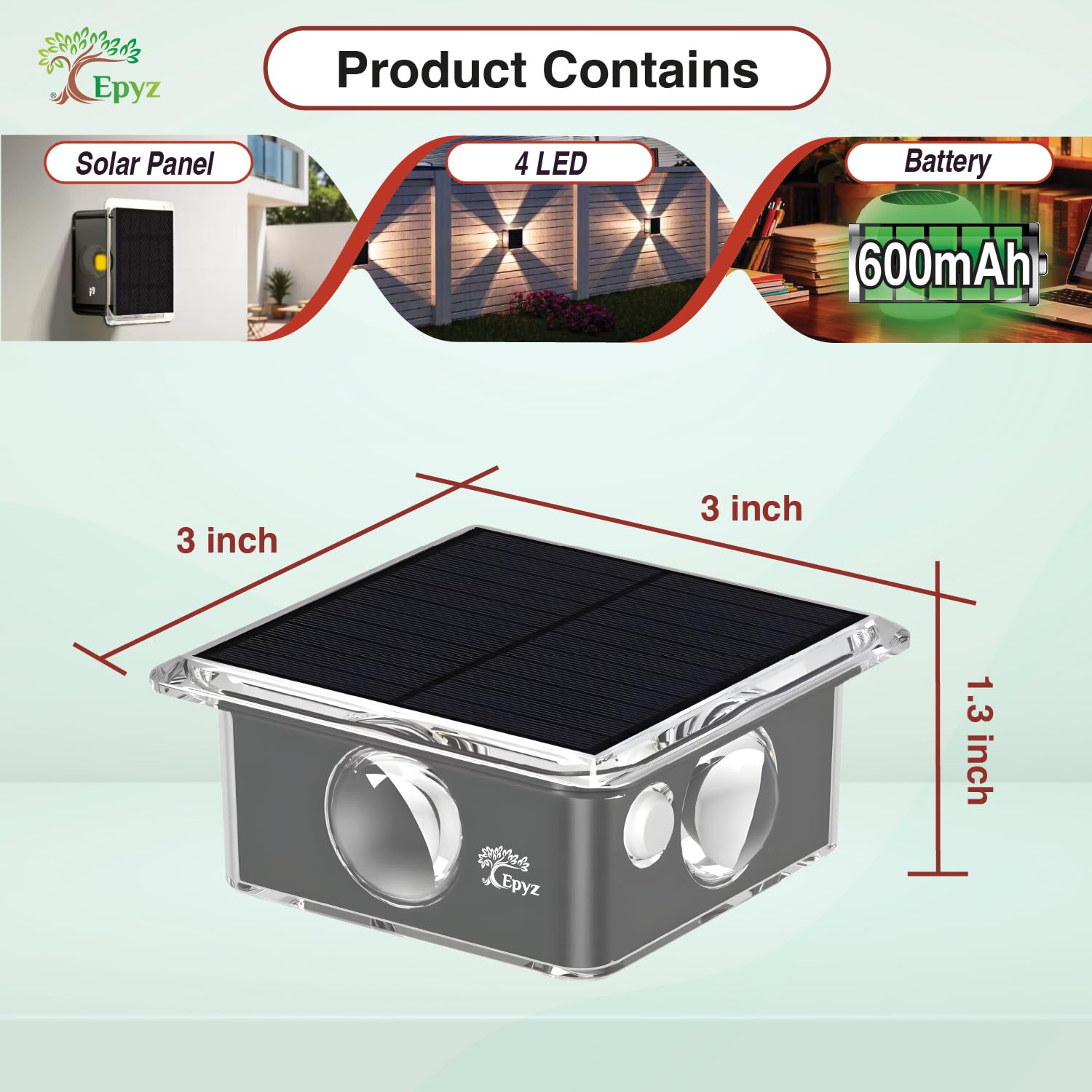 Solar Wall Light Outdoor