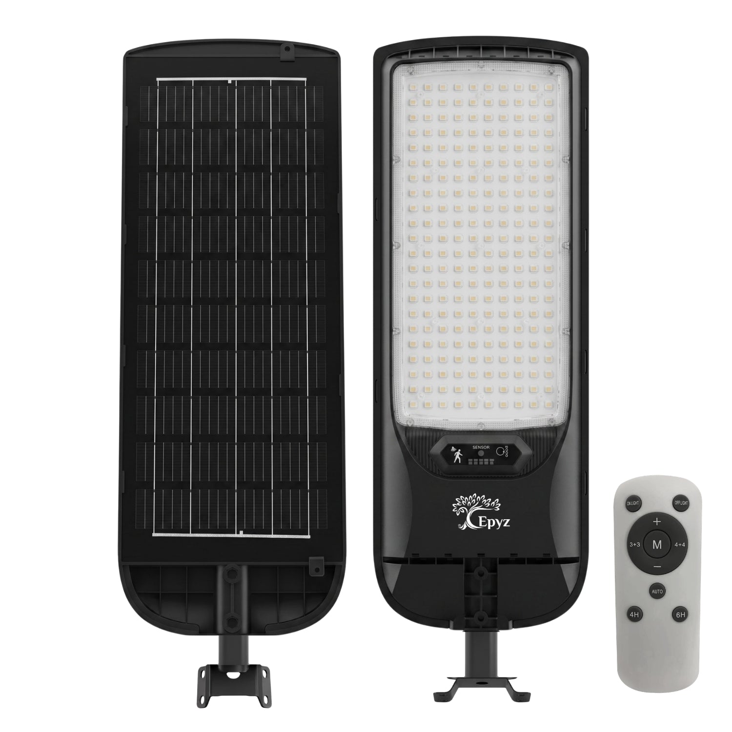 300 WATT SOLAR STREET LIGHT WITH OPTICAL LENS & (220 LED)