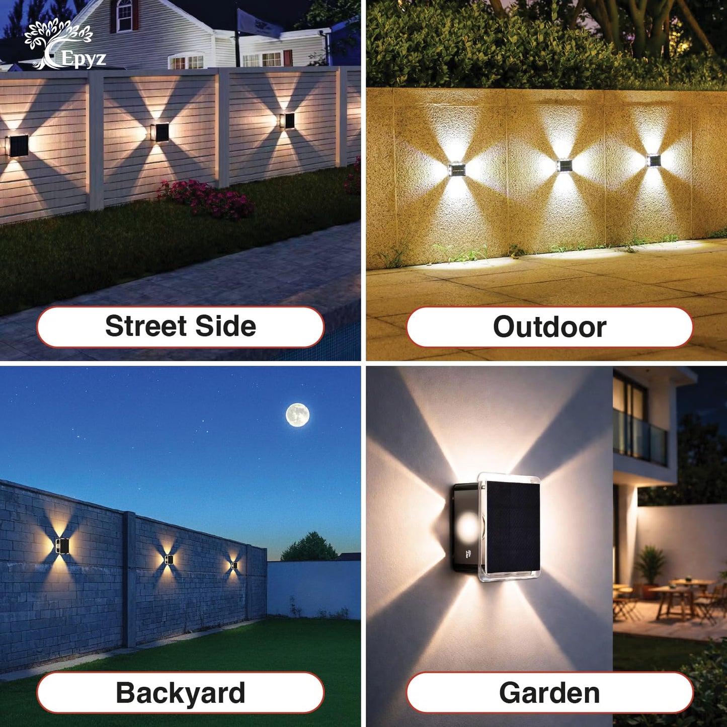 Solar Wall Light Outdoor