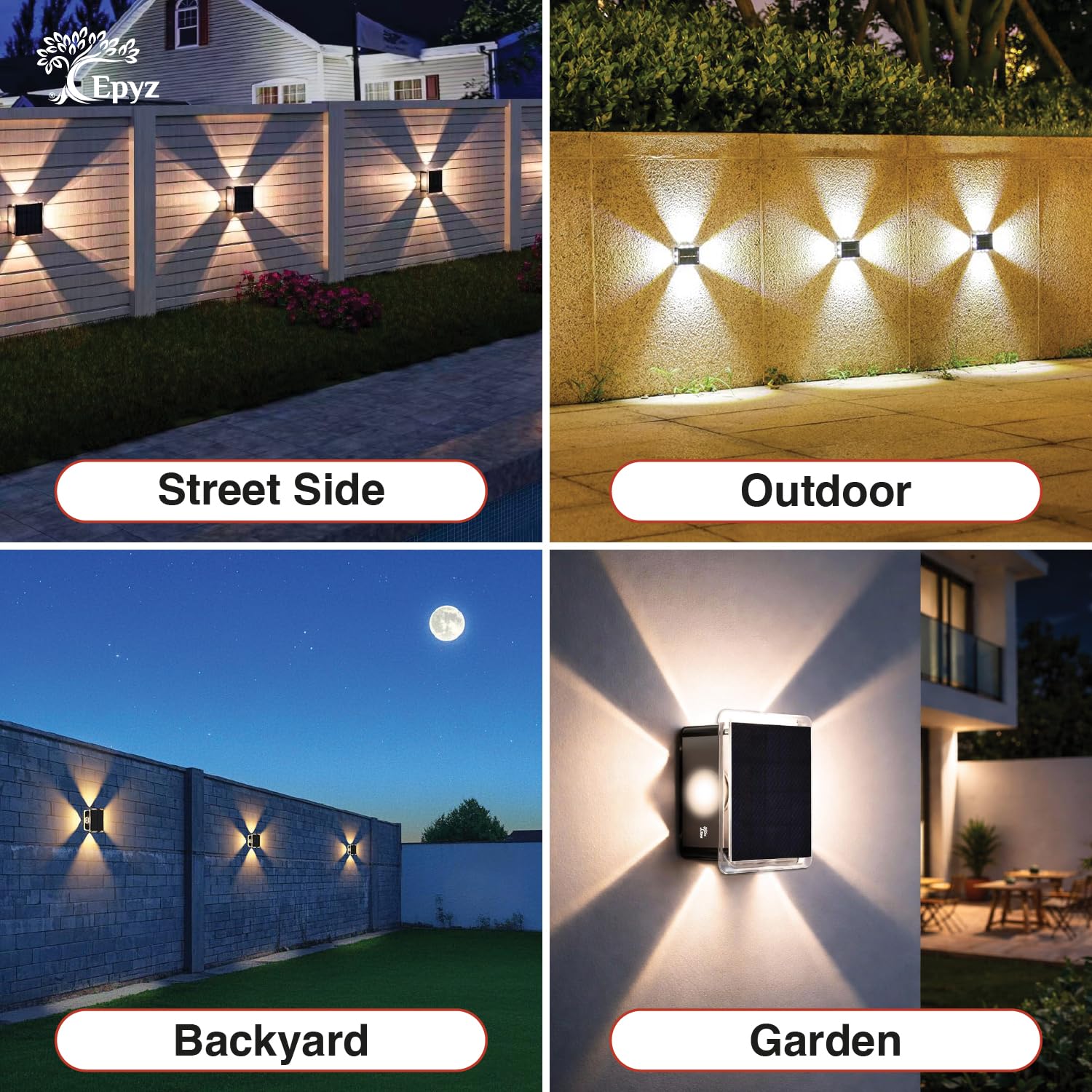 Solar Wall Light Outdoor