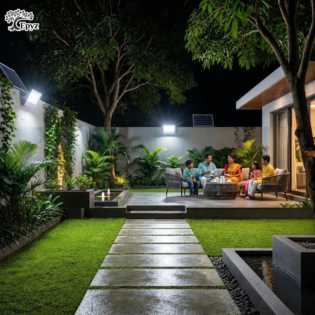 300 WATT SOLAR FLOOD LIGHT WITH ALUMINIUM BODY