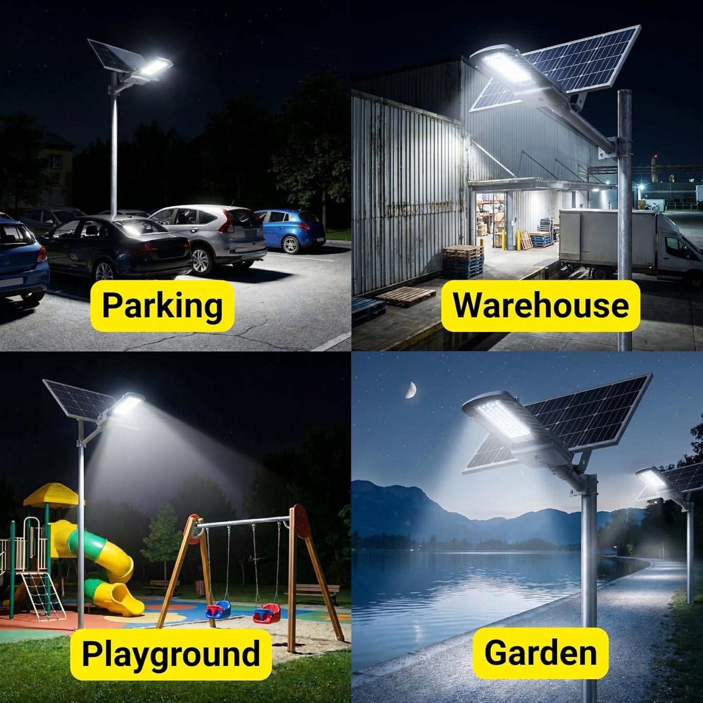 500 WATT SEMI-INTEGRATED SOLAR STREET LIGHT WITH ALUMINIUM BODY ( 61 LED )