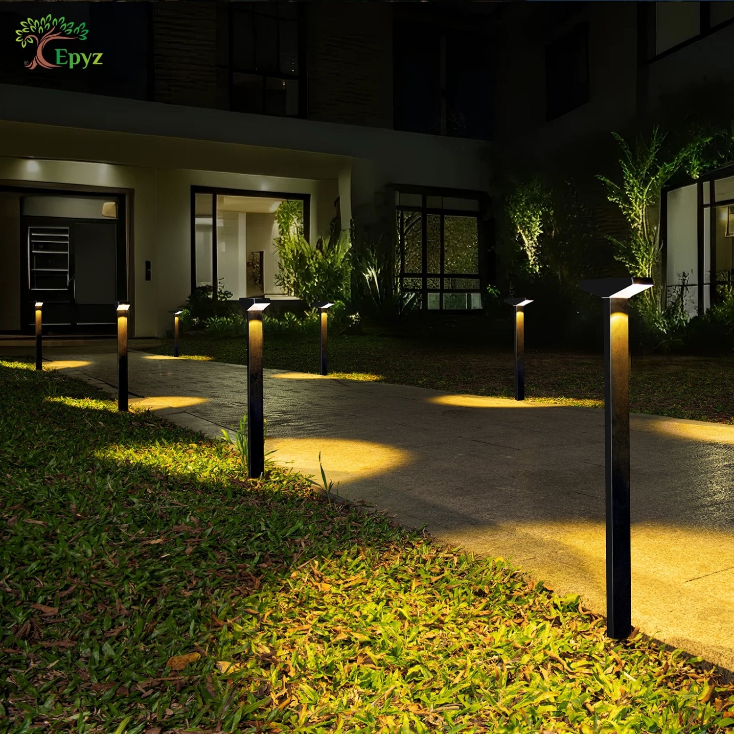 SOLAR PATHWAY LIGHT FOR OUTDOOR (WARM & WHITE COLOUR)