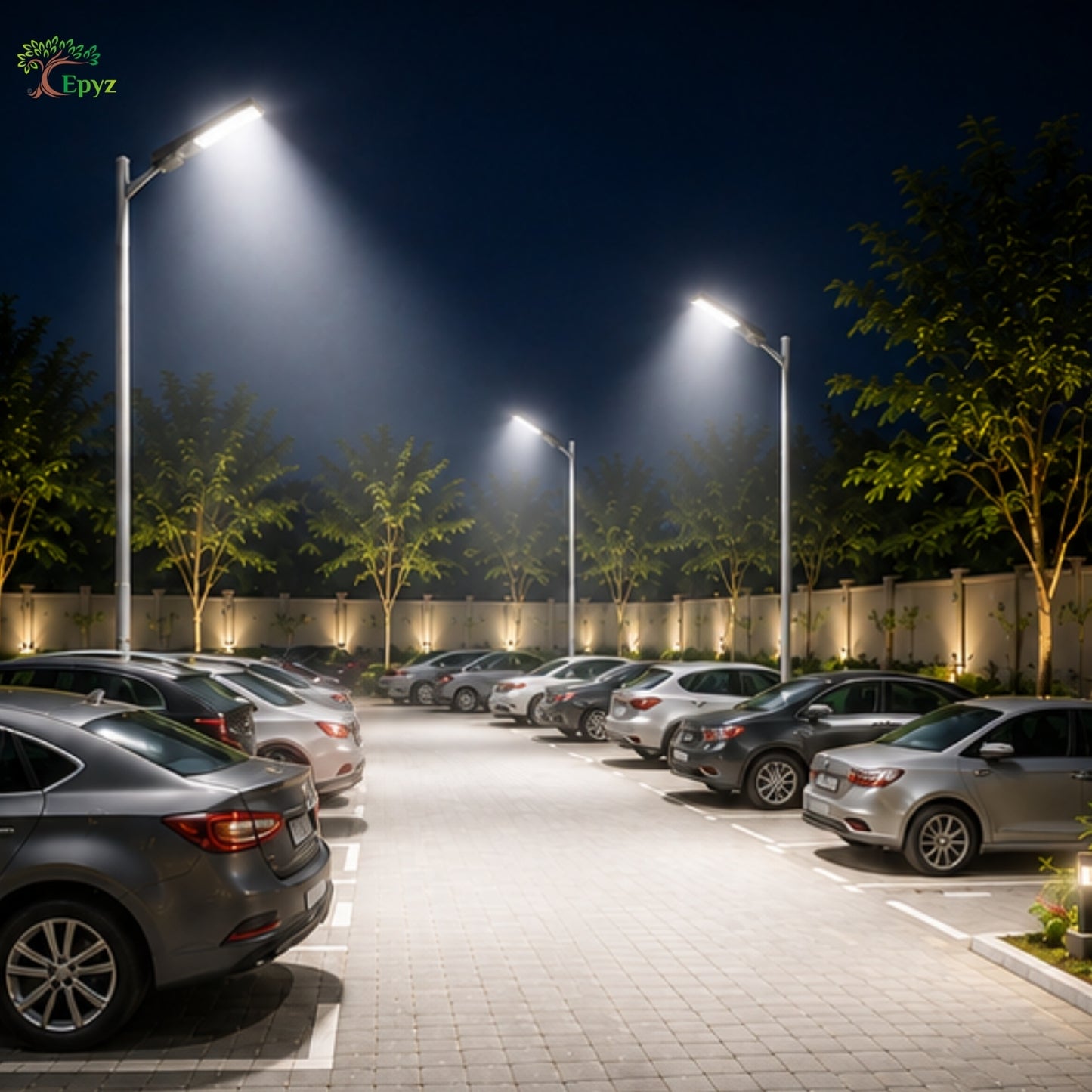 300 WATT SOLAR STREET LIGHT WITH OPTICAL LENS & (220 LED)