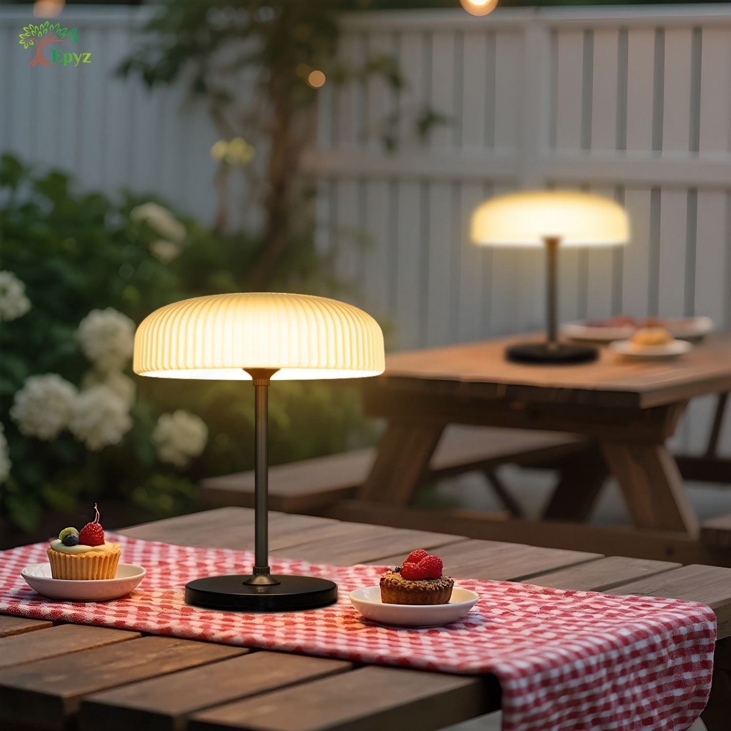 SOLAR LED TABLE LAMP TOUCH AND GESTURE CONTROL & 3 MODES