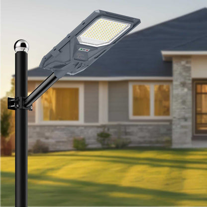 100W SOLAR STREET LIGHT WITH MOTION SENSOR