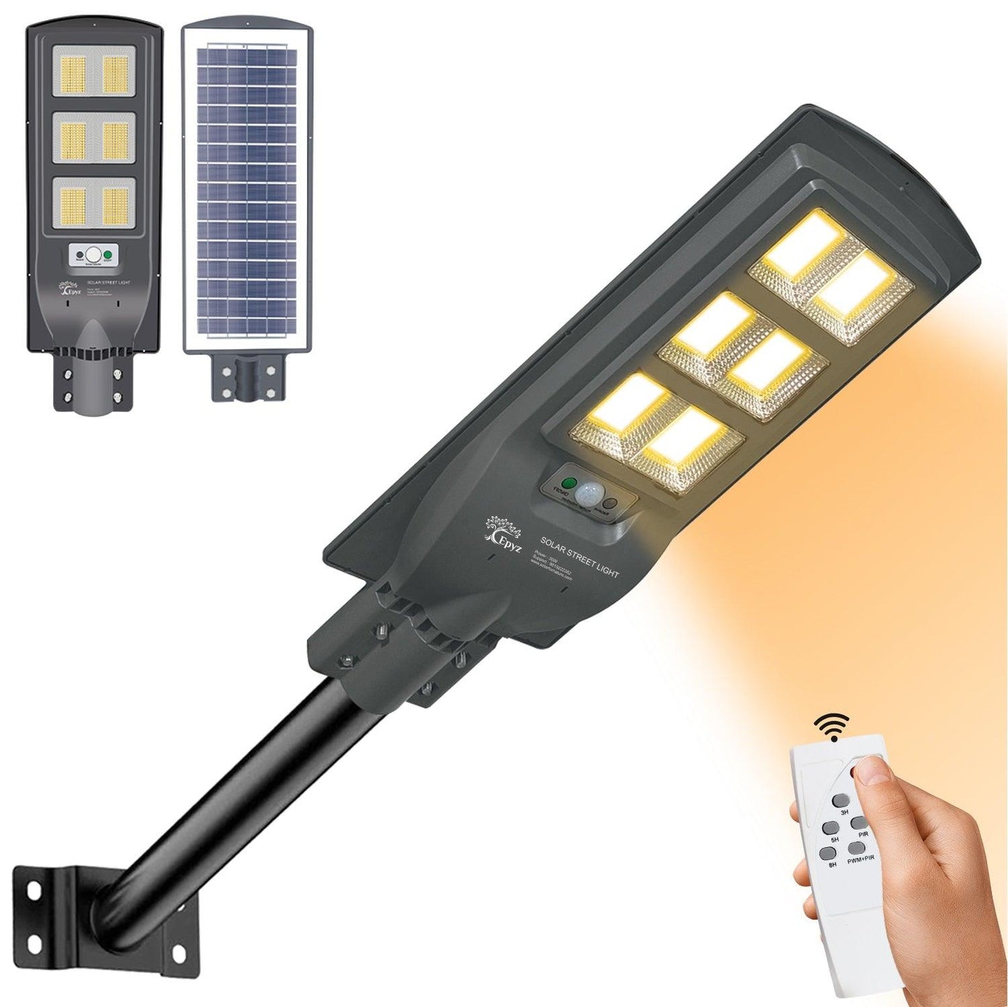 90 watt solar street light