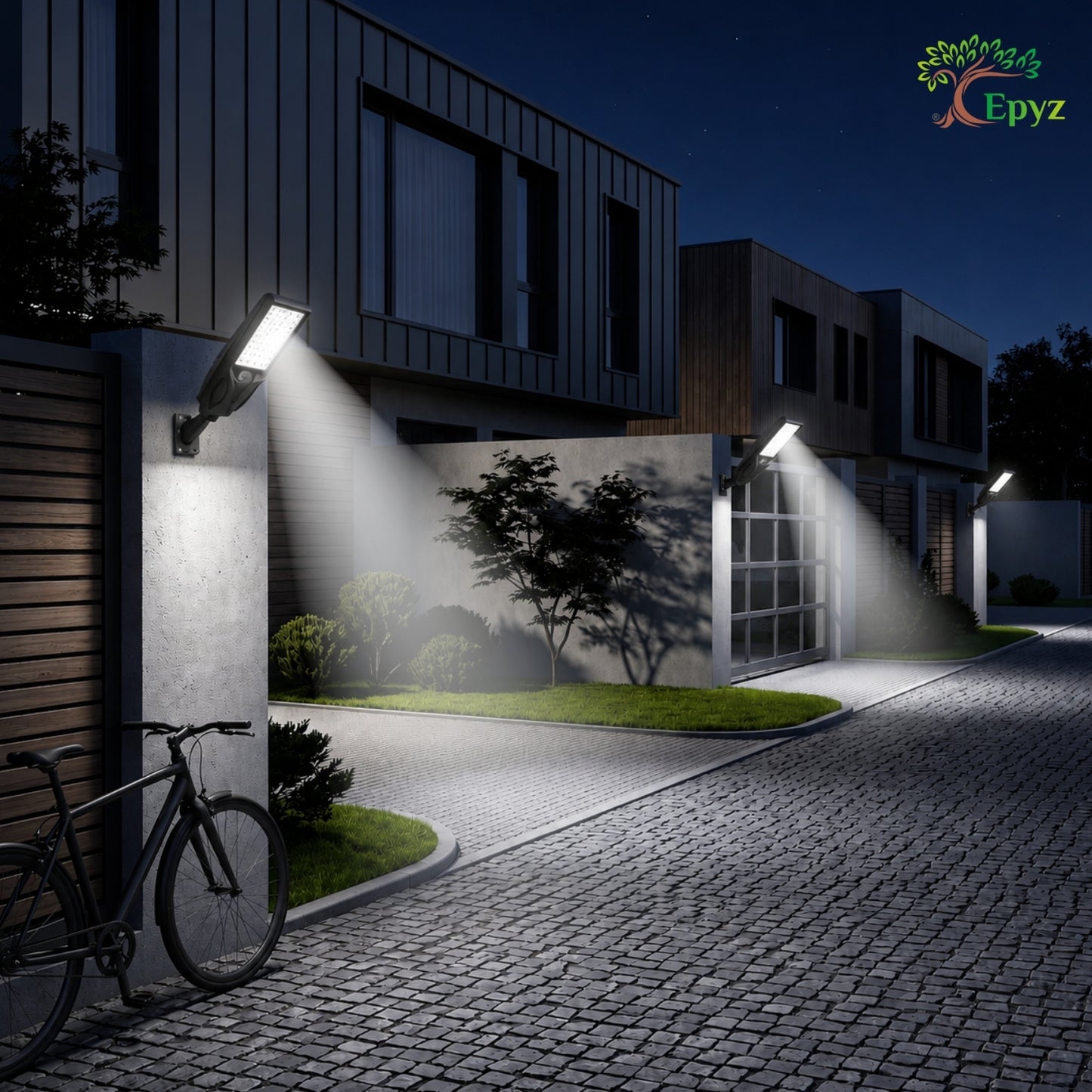 50WATT SOLAR STREET LIGHT WITH OPTICAL LENS LED