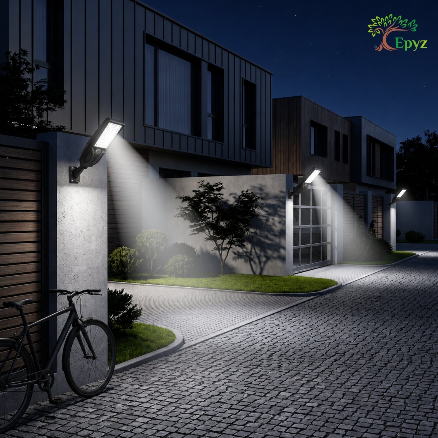 50WATT SOLAR STREET LIGHT WITH OPTICAL LENS LED