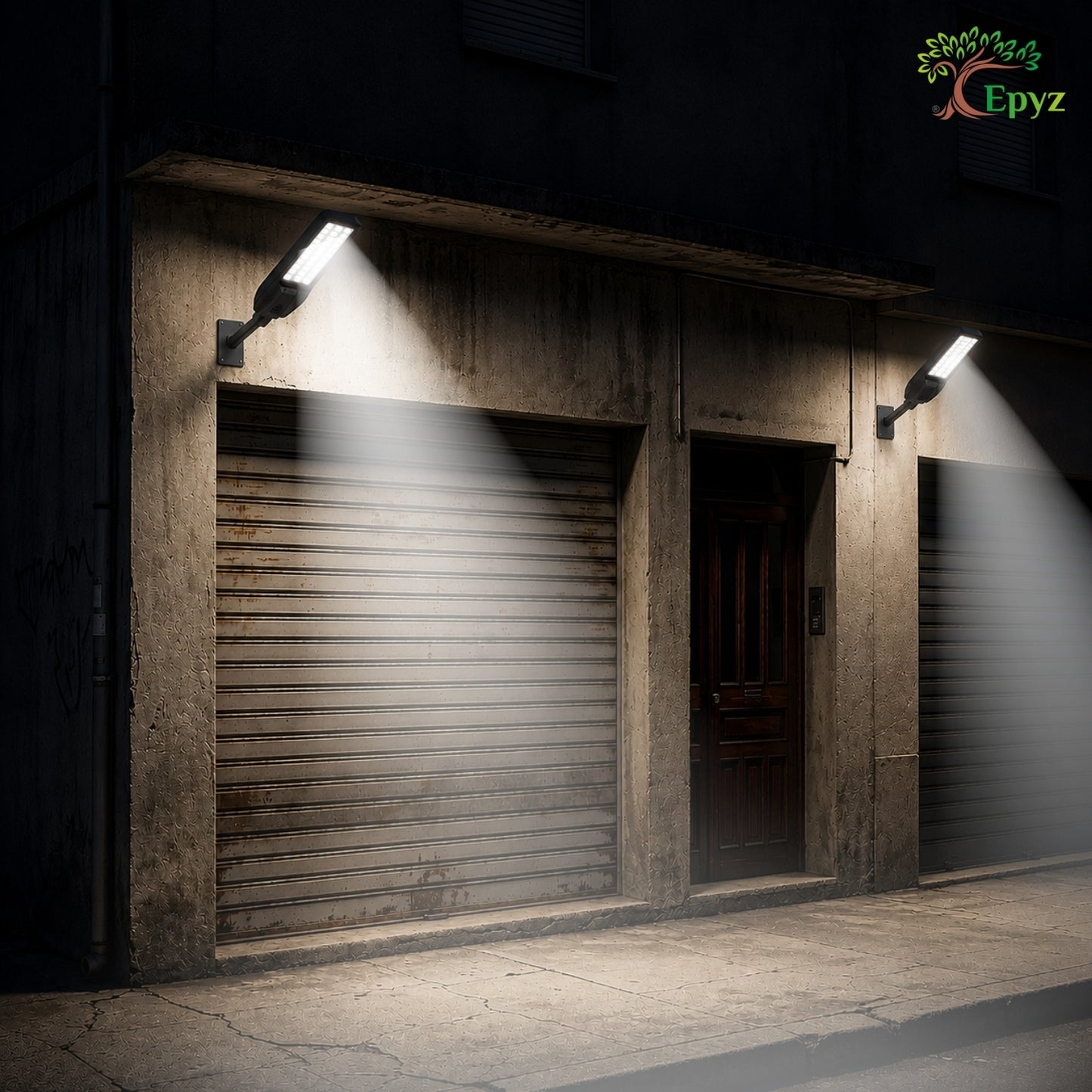 50WATT SOLAR STREET LIGHT WITH OPTICAL LENS LED