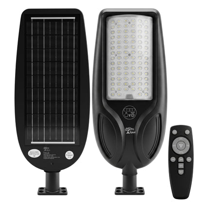 80WATT SOLAR STREET LIGHT WITH OPTICAL LENS LED