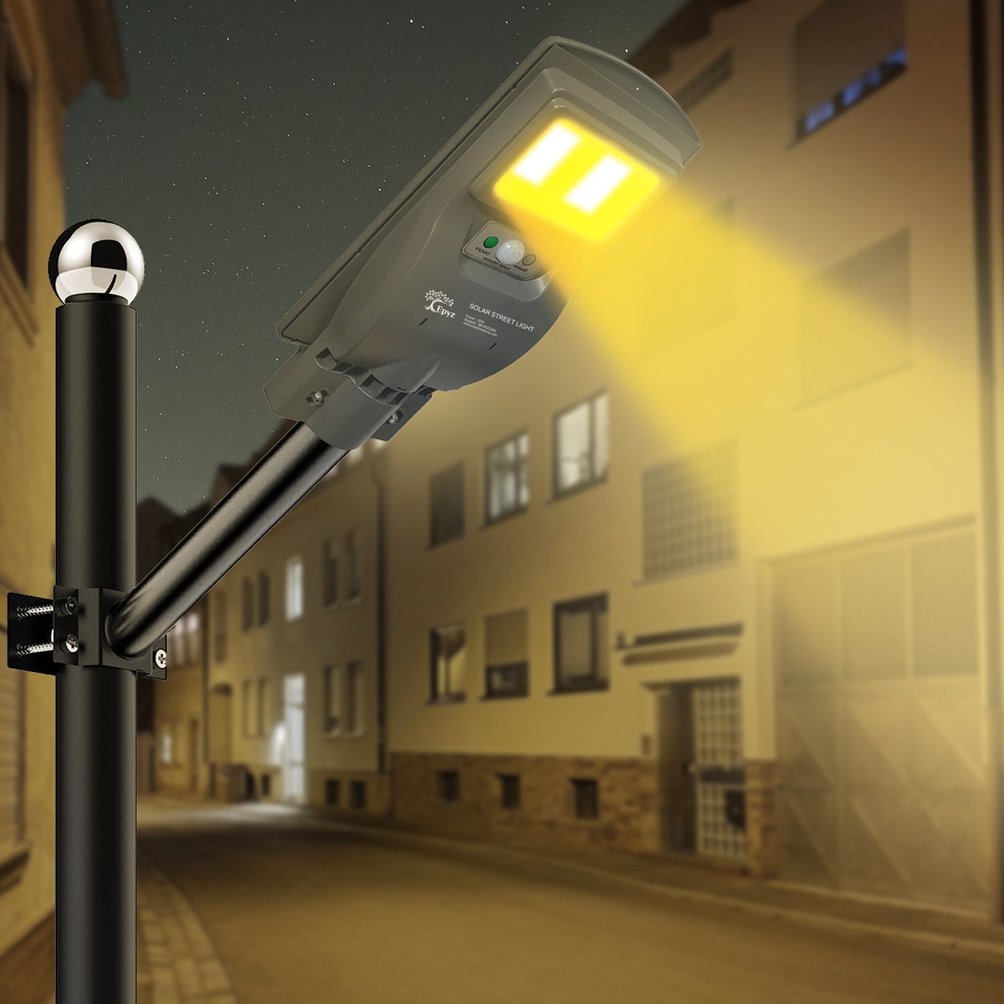 30 Watt Solar Street Warm Lights (With Pole)