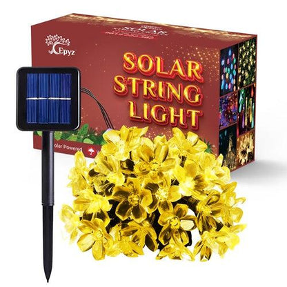 Solar Sakura String 30 LED Light (Warm Light)