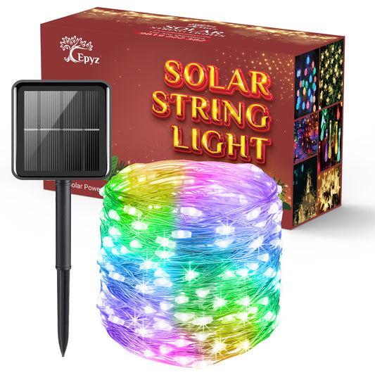Solar Decorative Led Lights For Home 100 Led Multicolor - Epyz