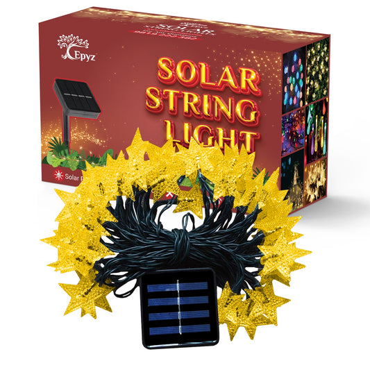Solar Star Decoration Warm Light - Epyz