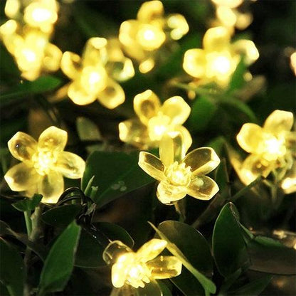 Solar Sakura String 30 LED Light (Warm Light)